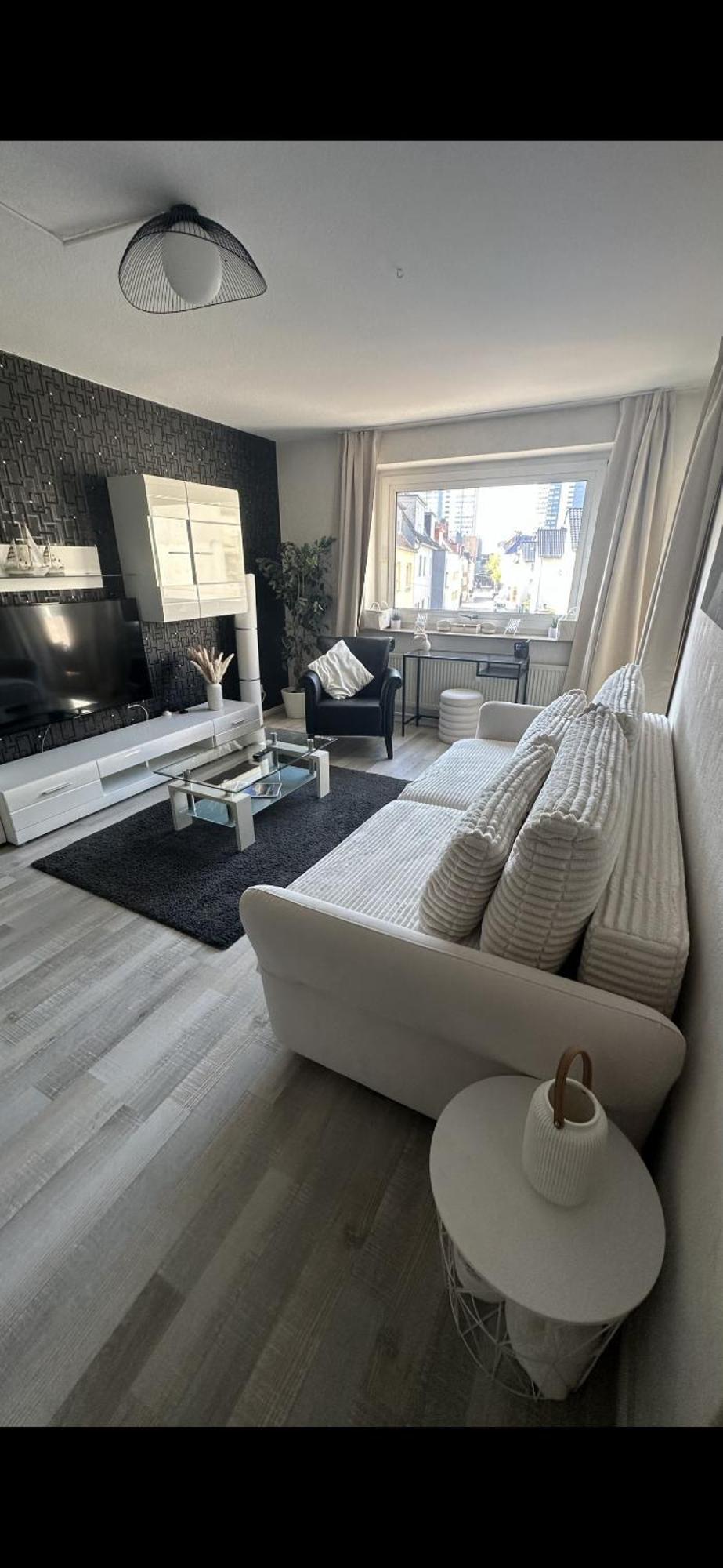 Fewo Am Deich 1 Zentral Mit Stadtblick Und Kontaktloser Check In Bremerhaven Bagian luar foto